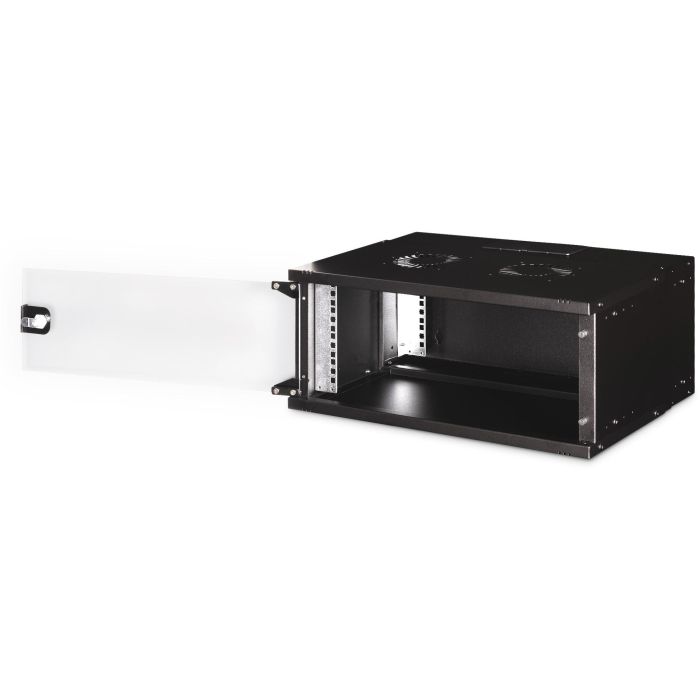 Digitus Wandgehäuse SOHO PRO 4HE 240x540x400 mm 19" schwarz 2 Digitus Wandgehäuse SOHO PRO 4HE 240x540x400 mm 19" schwarz 2