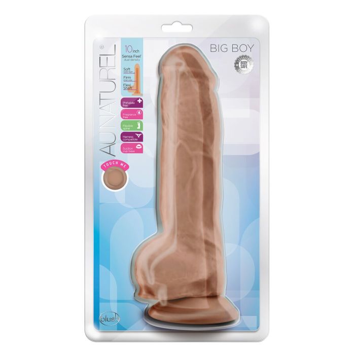 Dildo Blush Au Naturel Marrón Ø 5,1 cm 1