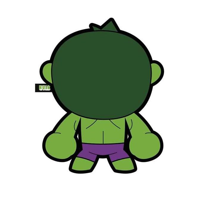 Cerdá Muñeco de Peluche para Perro, Tema Marvel Avengers, 13.0 x 18.0 x 22.0 cm, Tono Verde, Edad Mínima Recomendada: 3 Años 10