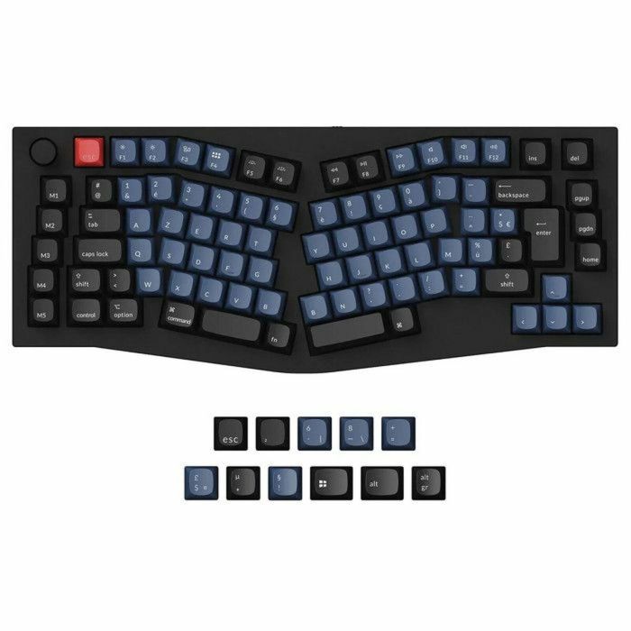 Keychron AAAQE93950 Teclado mecánico para juegos Interruptor rojo ANSI Retroiluminación RGB Q10 0 Keychron AAAQE93950 Teclado mecánico para juegos Interruptor rojo ANSI Retroiluminación RGB Q10 0