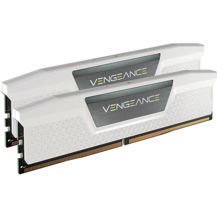 Corsair CMK32GX5M2E6000Z36W Vengeance 32GB (2x16GB) DDR5 6000MHz CL36 Blanco para PC Kit (2x16GB) 0 Corsair CMK32GX5M2E6000Z36W Vengeance 32GB (2x16GB) DDR5 6000MHz CL36 Blanco para PC Kit (2x16GB) 0