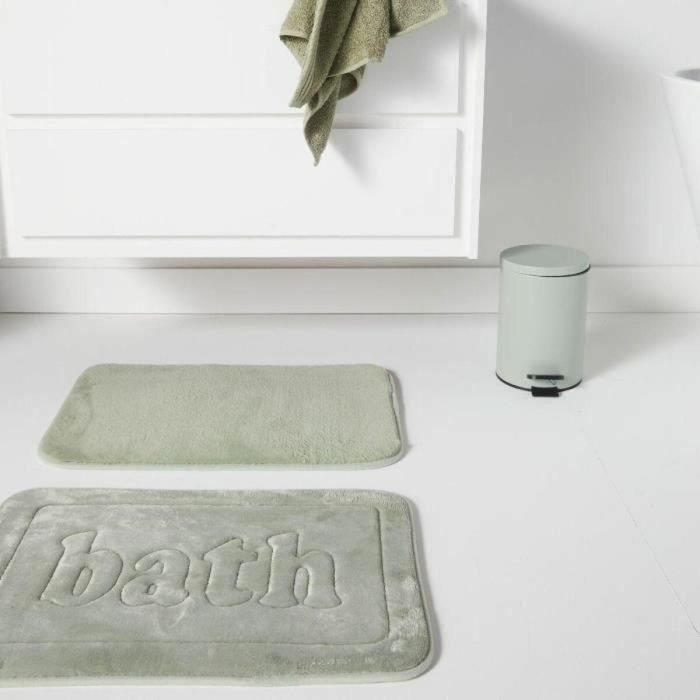 Today TOD3574641271718 Alfombra de Baño de Espuma Viscoelástica Utility 40x60 cm Verde 7