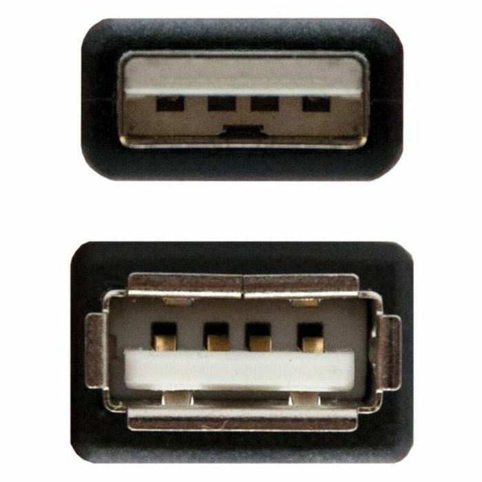 Cable USB NANOCABLE 8433281002999 3 M Negro 4 Cable USB NANOCABLE 8433281002999 3 M Negro 4