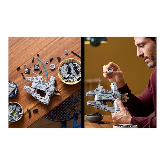 LEGO Star Wars Millennium Falcon 75375 Halcón Milenario Juego de Construcción 921 Piezas