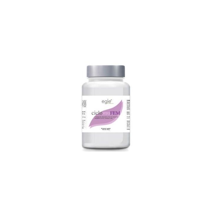 EGLE Ciclofitofem 60 Cápsulas con Sauzgatillo, Brócoli y Vitaminas B para Apoyo Hormonal y Ciclo Menstrual Normal