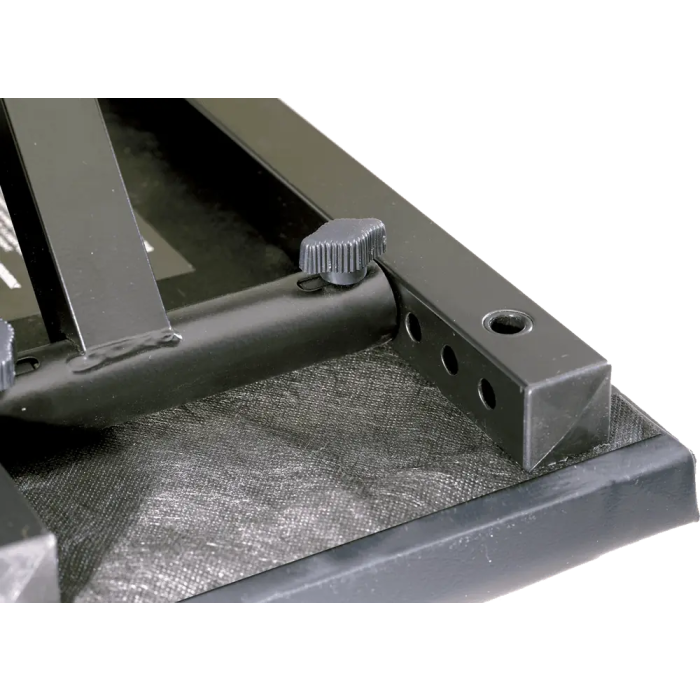 QUIKLOK Banqueta Piano X Deluxe Negra Ajustable en Altura Plegable Imitación Cuero 2