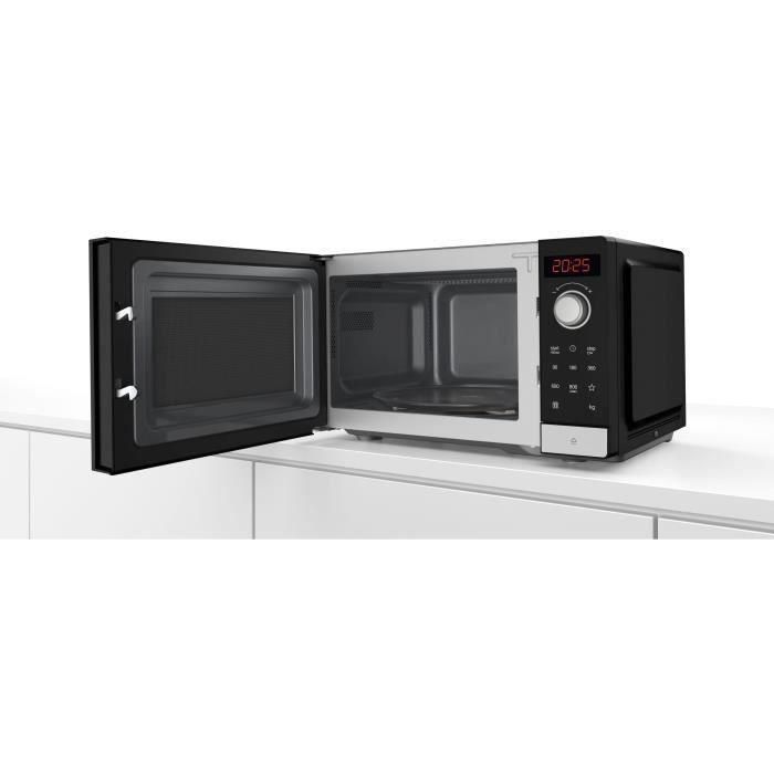 Microondas de libre instalación BOSCH SER2 - FFL023MS2F - Negro - 1 modo de cocción - 26 x 44,2 x 34,5 cm 3 Microondas de libre instalación BOSCH SER2 - FFL023MS2F - Negro - 1 modo de cocción - 26 x 44,2 x 34,5 cm 3