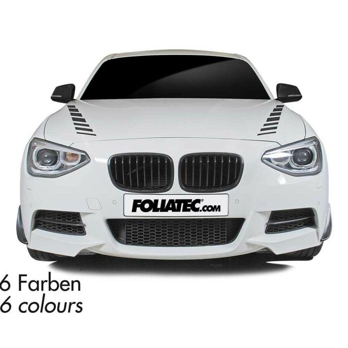 Foliatec FO33943 Pegatina para Coche Diseño Sombras Naranja 9x77cm - PVC de Alto Rendimiento - Juego 2 Piezas Resistente UV y Lavado 2 Foliatec FO33943 Pegatina para Coche Diseño Sombras Naranja 9x77cm - PVC de Alto Rendimiento - Juego 2 Piezas Resistente UV y Lavado 2