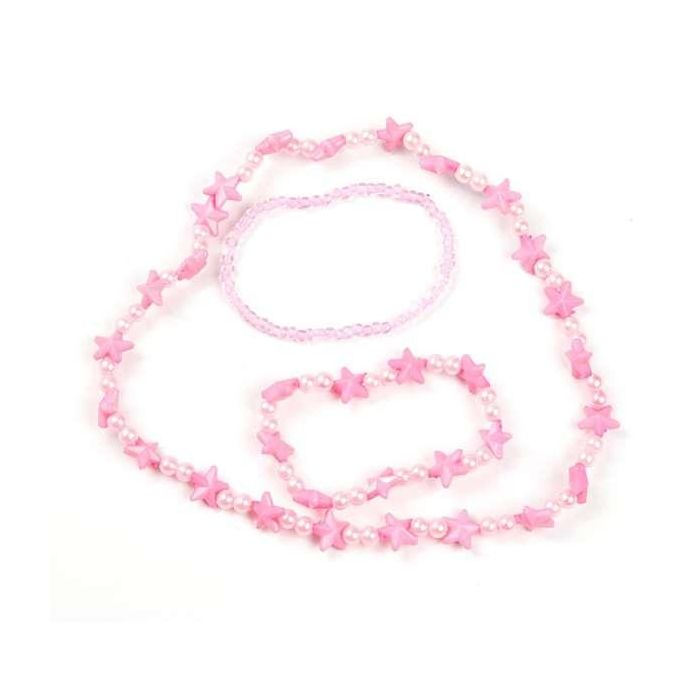 Set de 2 collares y 2 pulseras (44/57/16cm)