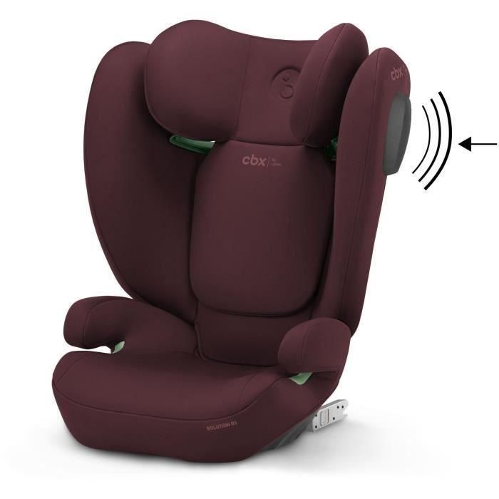 Silla de coche - CYBEX - Solution B3 i-fix - Dinámica - Grupo 2/3 - Reclinable - Roja 3 Silla de coche - CYBEX - Solution B3 i-fix - Dinámica - Grupo 2/3 - Reclinable - Roja 3