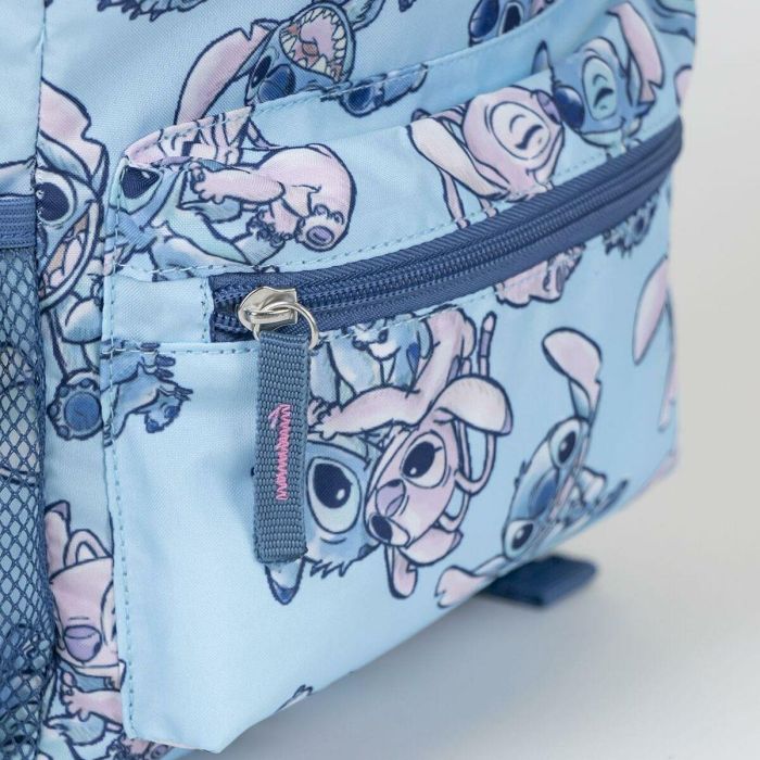 Mochila Infantil Stitch Azul 23 x 33 x 9 cm 9