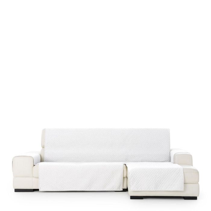 Funda para chaise longue de brazo corto derecho Eysa SILVER Blanco 100 x 110 x 290 cm