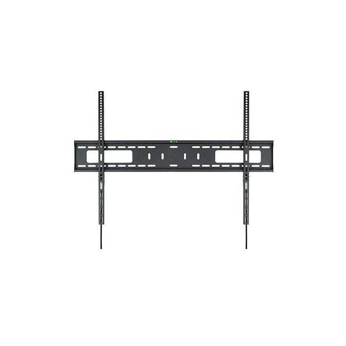 Tooq Soporte Pared TV 60 - 100 Pulgadas Negro VESA 200 a 900, Soporta hasta 75kg, Nivel de Burbuja