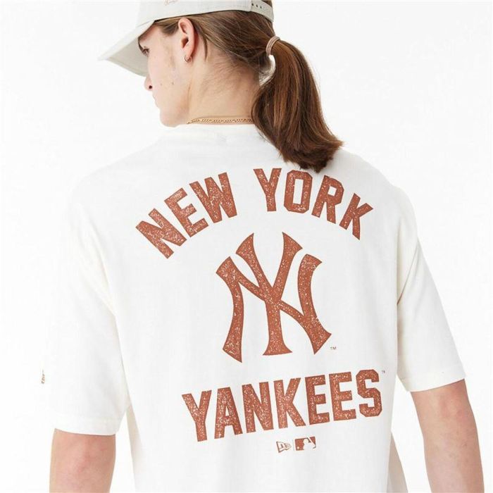 Camiseta de Manga Corta Hombre New Era WORDMARK OS TEE NEYYAN 60435536 Blanco (M) 1 Camiseta de Manga Corta Hombre New Era WORDMARK OS TEE NEYYAN 60435536 Blanco (M) 1