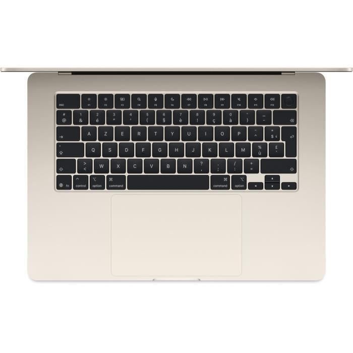Apple - MacBook Air M4 de 15,3" (2025) - 16 GB de RAM - 256 GB de almacenamiento - CPU de 10 núcleos - GPU de 10 núcleos - Starlight 1 Apple - MacBook Air M4 de 15,3" (2025) - 16 GB de RAM - 256 GB de almacenamiento - CPU de 10 núcleos - GPU de 10 núcleos - Starlight 1