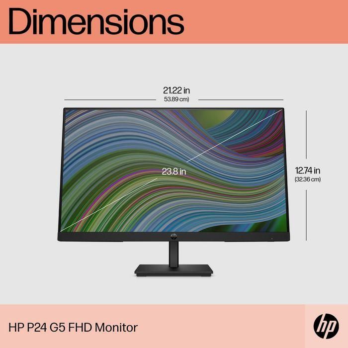 HP P24 G5 Monitor FHD 23.8 Pulgadas para Trabajo Diario 6