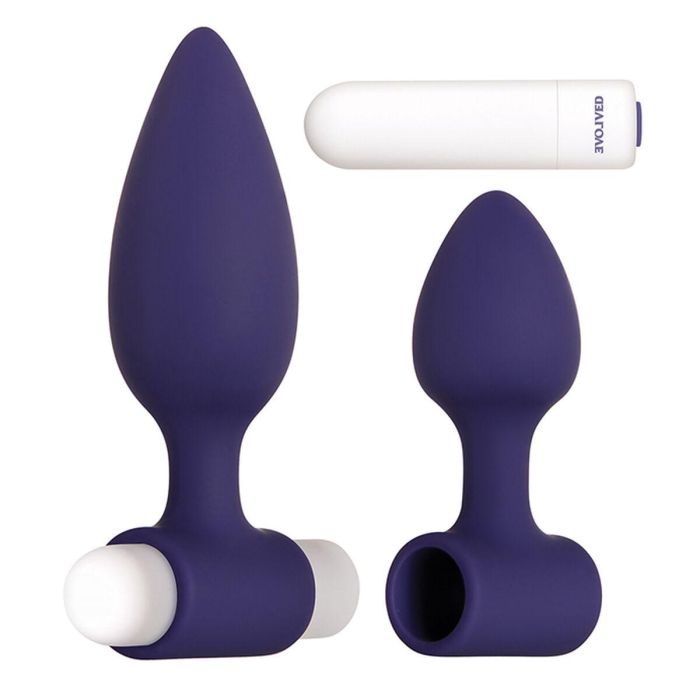 Plug Anal Evolved Dynamic Duo Morado Plug Anal Evolved Dynamic Duo Morado