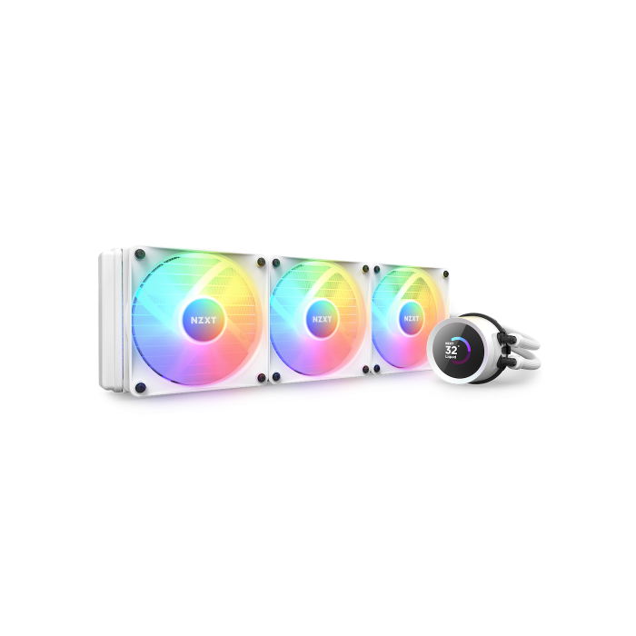 NZXT Kraken 360 RGB Procesador Sistema de refrigeración líquida todo en uno 12 cm Blanco 1 pieza(s) NZXT Kraken 360 RGB Procesador Sistema de refrigeración líquida todo en uno 12 cm Blanco 1 pieza(s)