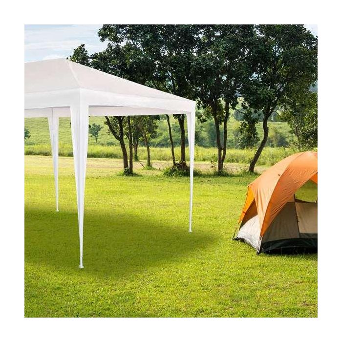 Aktive Cenador de Plástico con Tubo de Acero 300x600xh255 cm