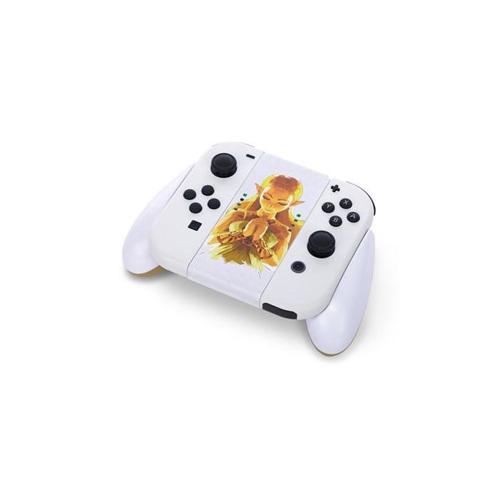 Mando Gaming Powera NSAC0059-01 Nintendo Switch Blanco/Dorado 5