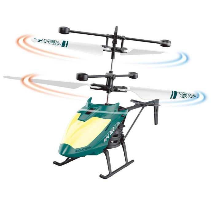 Helicóptero con Radiocontrol Colorbaby (6 Unidades) 3 Helicóptero con Radiocontrol Colorbaby (6 Unidades) 3