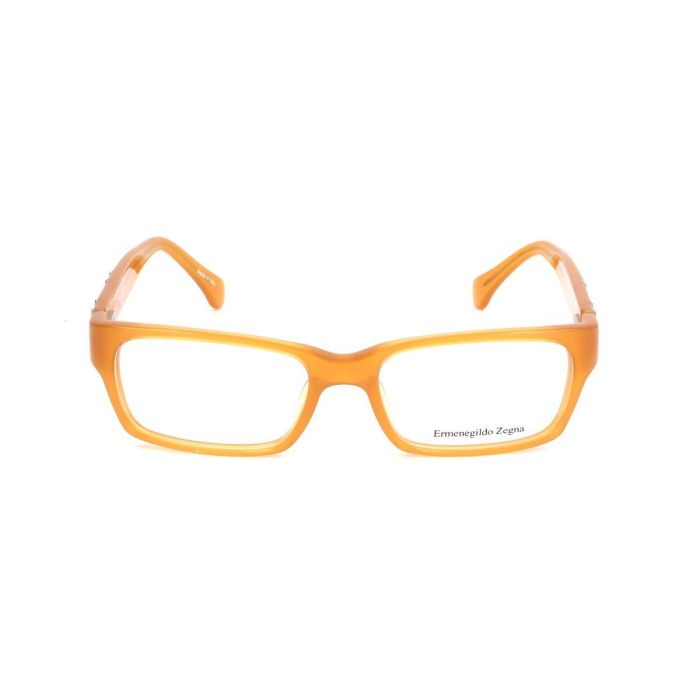 Montura de Gafas Unisex Ermenegildo Zegna VZ3505-06DS Amarillo Ø 52 mm