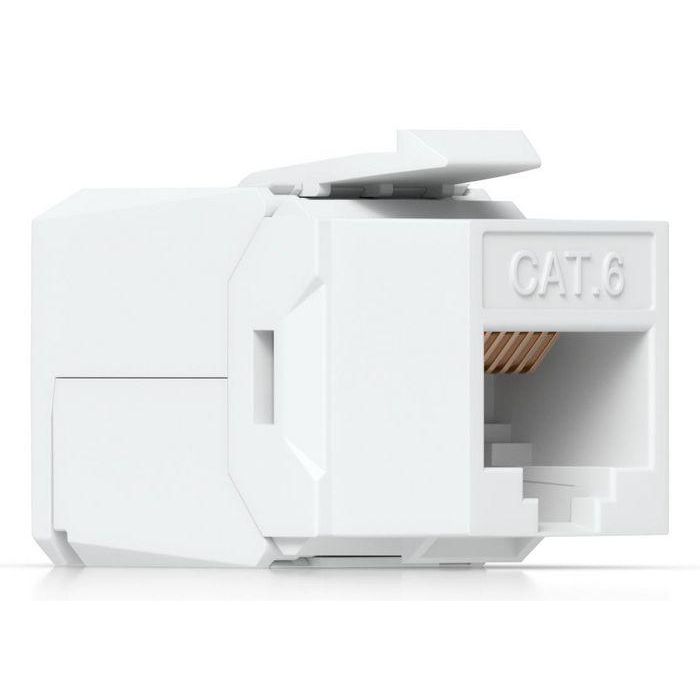 Ubiquiti Cat6 Keystone Jack sin Herramientas para Terminación Rápida de Cables Ethernet, Pack de 12 Unidades 8