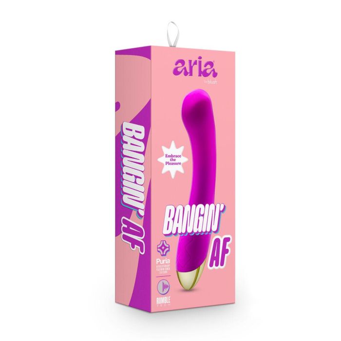 Vibrador Punto G Blush Aria Morado 1