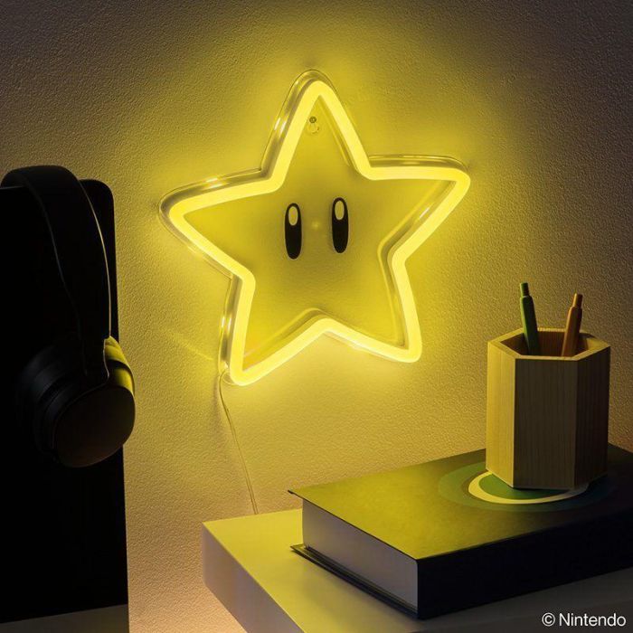 Luz Neon Pared Paladone Super Mario 2 Luz Neon Pared Paladone Super Mario 2