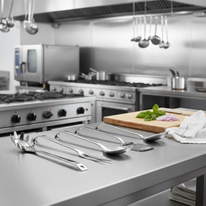 Cazo Largo Acero Inox New Buffet Amefa 35 cm-3 mm