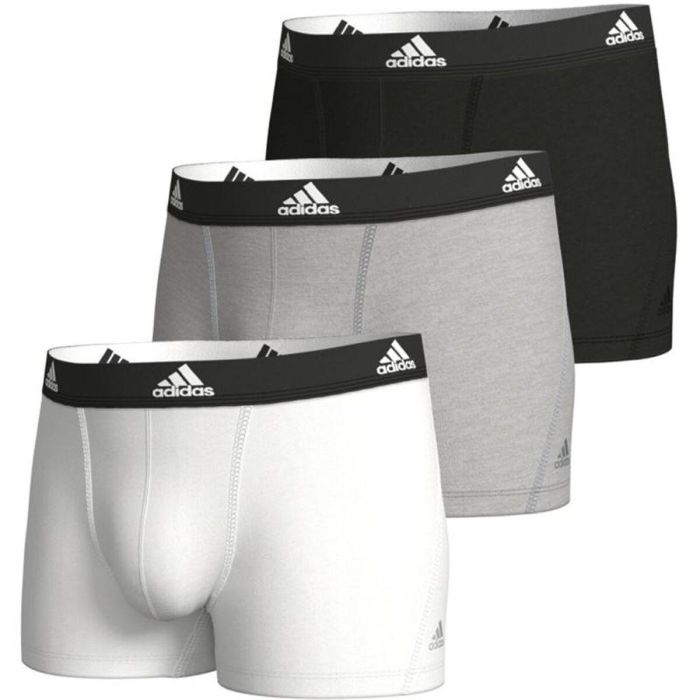 Bóxer de Hombre Adidas Active Flex Blanco 3 Piezas M Bóxer de Hombre Adidas Active Flex Blanco 3 Piezas M