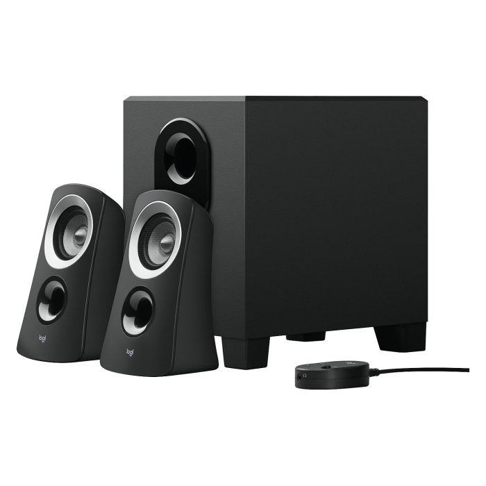 Logitech Altavoces 2.1 Z-313 Negro 980-000413 2