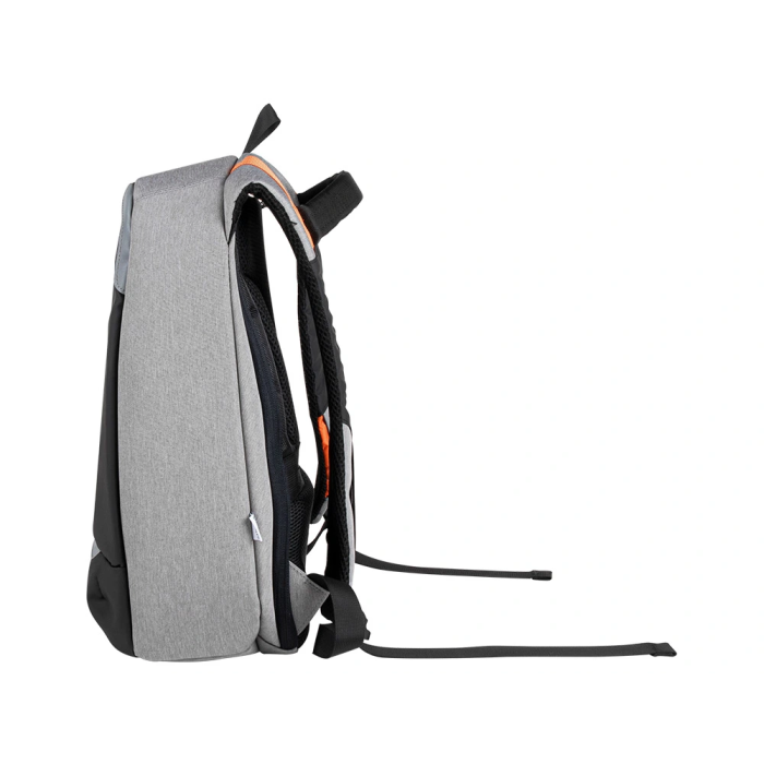 Q-connect Mochila para portátil de 18" negra / gris, poliéster impermeable, 460x170x310 mm 3
