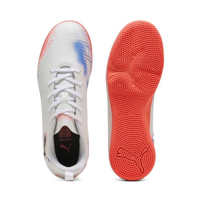 Zapatillas de Fútbol Sala para Niños Puma Future 8 Play It Blanco 28.5 3
