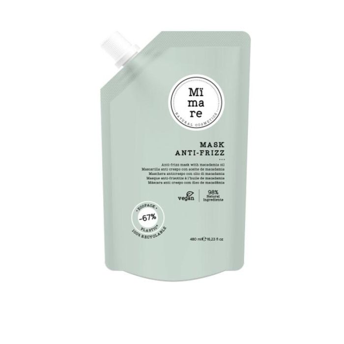 Mimare Mascarilla Disciplinante Anti-Frizz 480ml con Aceite de Macadamia - Cabellos Secos y Encrespados Mimare Mascarilla Disciplinante Anti-Frizz 480ml con Aceite de Macadamia - Cabellos Secos y Encrespados