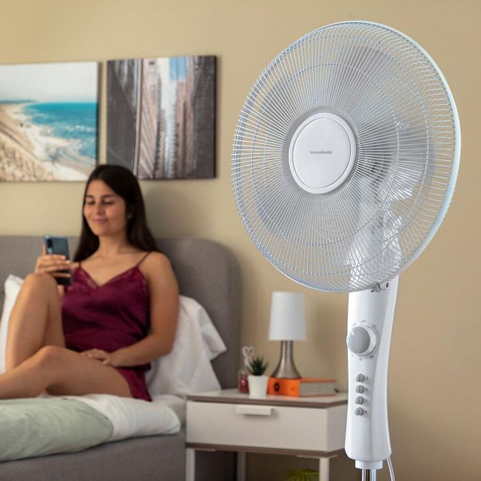 Ventilador de Pie InnovaGoods Freshinn Blanco 45 W 6