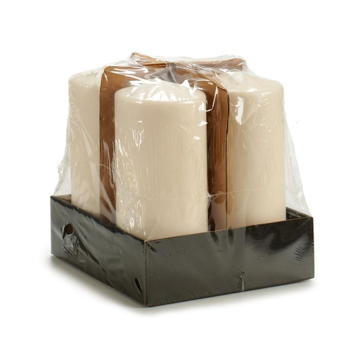 Vela Taco Crema Ancha 20Cm Acorde (8 Unidades) 2 Vela Taco Crema Ancha 20Cm Acorde (8 Unidades) 2