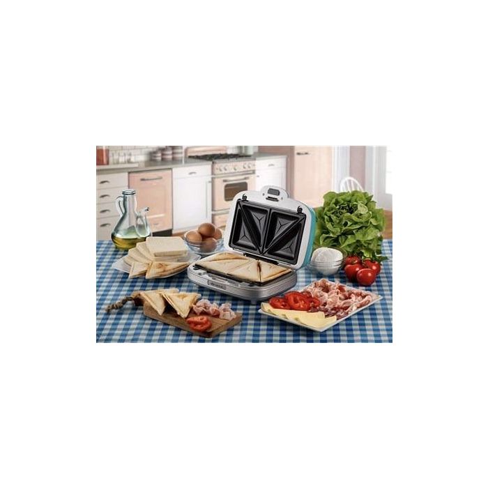 Ariete 1972/01 Sandwichera 3 en 1 Party Time para Donuts y Cupcakes, Azul 8 Ariete 1972/01 Sandwichera 3 en 1 Party Time para Donuts y Cupcakes, Azul 8