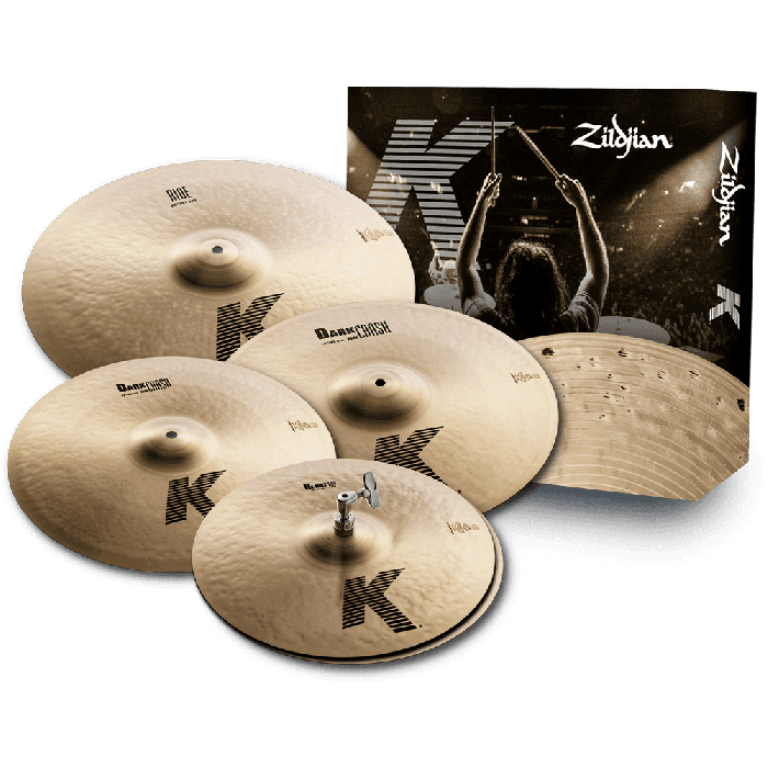 Juego Platos Zildjian K (Hh14", Crash16", Ride20"+ Crash 18") 1 Juego Platos Zildjian K (Hh14", Crash16", Ride20"+ Crash 18") 1