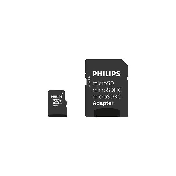 Philips FM32MP45B/00 Tarjeta MicroSDHC 32GB Clase 10 UHS-I U1 con Adaptador 0 Philips FM32MP45B/00 Tarjeta MicroSDHC 32GB Clase 10 UHS-I U1 con Adaptador 0