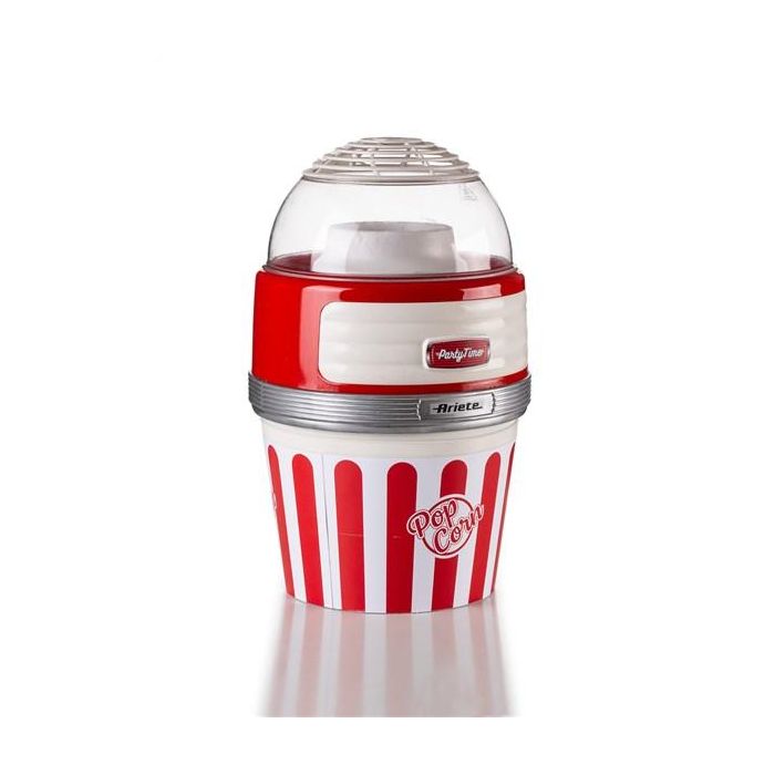 Ariete 2957 MÁQUINA DE PALOMITAS PARTY TIME BIG POPPER ROJA Máquina de palomitas de diseño retro años 50, natural y libre de grasas 1 Ariete 2957 MÁQUINA DE PALOMITAS PARTY TIME BIG POPPER ROJA Máquina de palomitas de diseño retro años 50, natural y libre de grasas 1