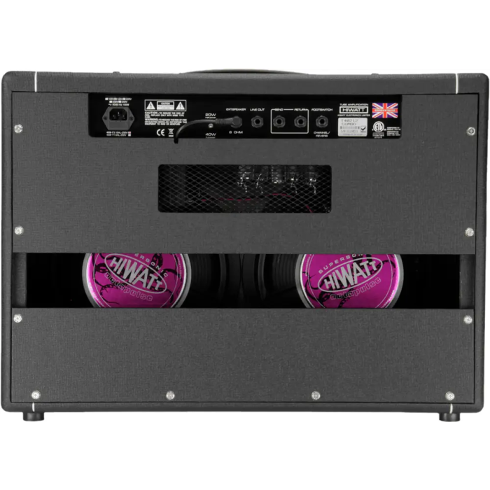 HIWATT T40 Amplificador de Guitarra Combo a Válvulas 2x12" 40W/20W 2