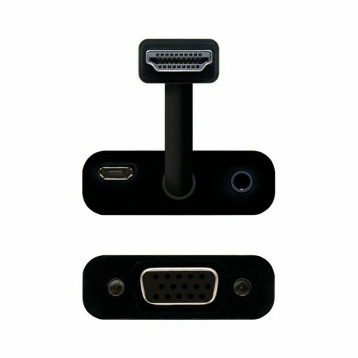 Adaptador HDMI a SVGA con Audio NANOCABLE 10.16.2001-BK 1