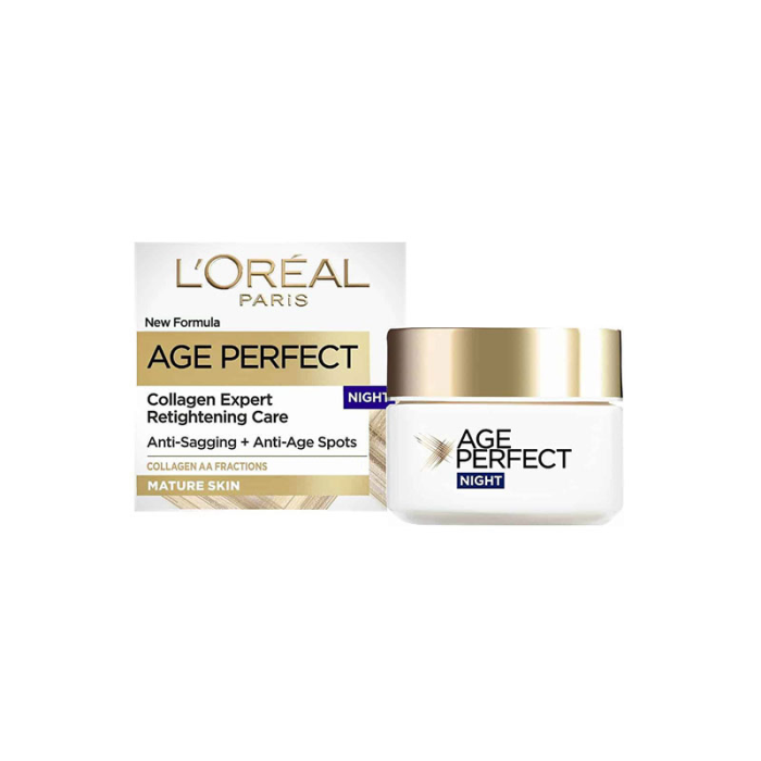 L`Oreal Age Perfect Collagen Expert Night Aging Skin 50 mL L`Oreal Age Perfect Collagen Expert Night Aging Skin 50 mL