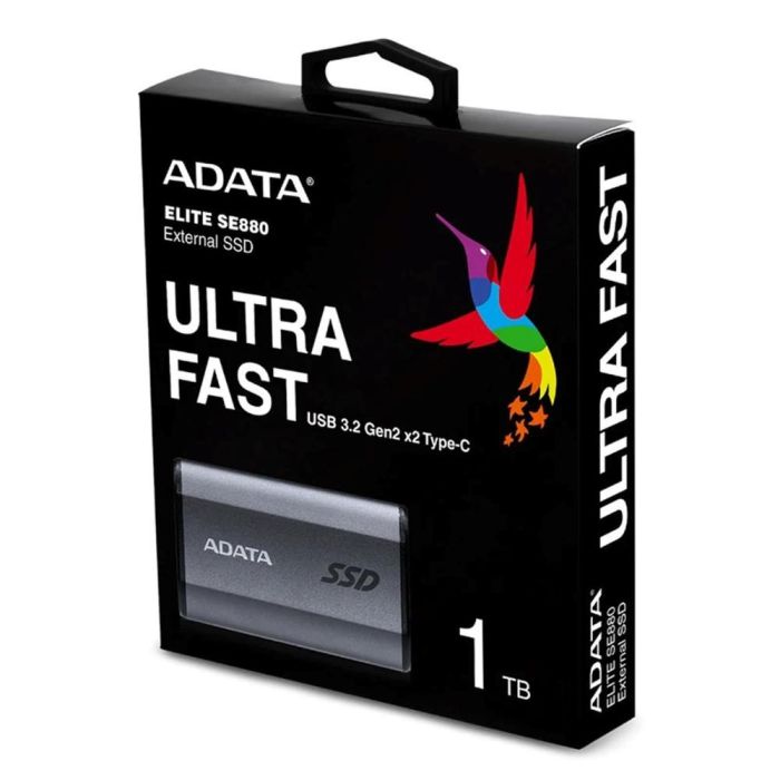 Disco Duro Externo Adata SE880 2,5" 1 TB SSD 3 Disco Duro Externo Adata SE880 2,5" 1 TB SSD 3