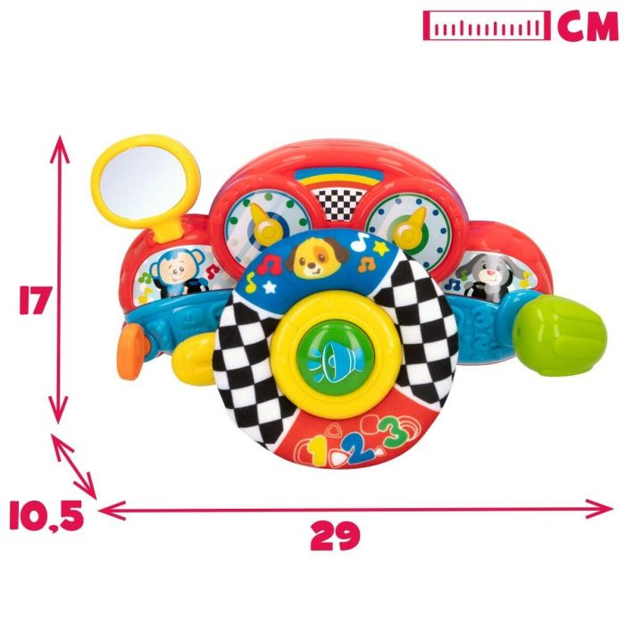 Volante para Carrito de Paseo Winfun 29 x 17 x 10,5 cm (4 Unidades) 1