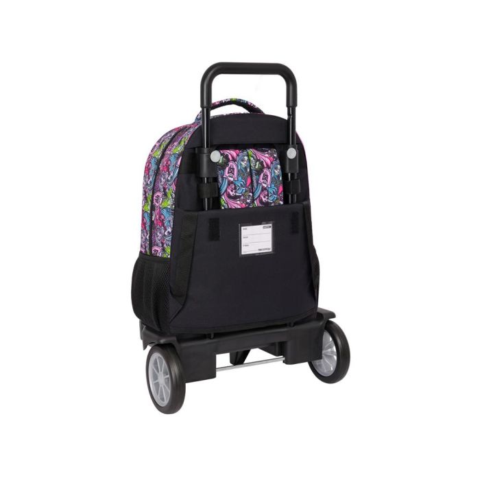 Mochila Safta Grande Con Ruedas Compact Evolution Extraible Monster High 450x330x220 mm 1 Mochila Safta Grande Con Ruedas Compact Evolution Extraible Monster High 450x330x220 mm 1