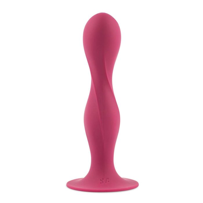 Satisfyer Double ball-r rumbly kinetic sensattion dildo color rojo