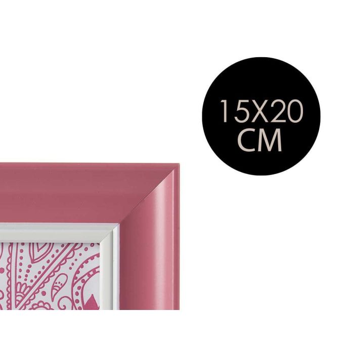 Portafotos rosa 15x20 cm - Giftdecor (24 Unidades) 3 Portafotos rosa 15x20 cm - Giftdecor (24 Unidades) 3