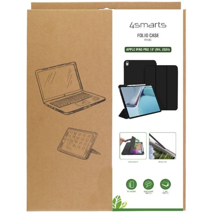 4smarts FolioCaseBasic f. Apple iPad Pro 13" (M4.2024).schwarz 2 4smarts FolioCaseBasic f. Apple iPad Pro 13" (M4.2024).schwarz 2